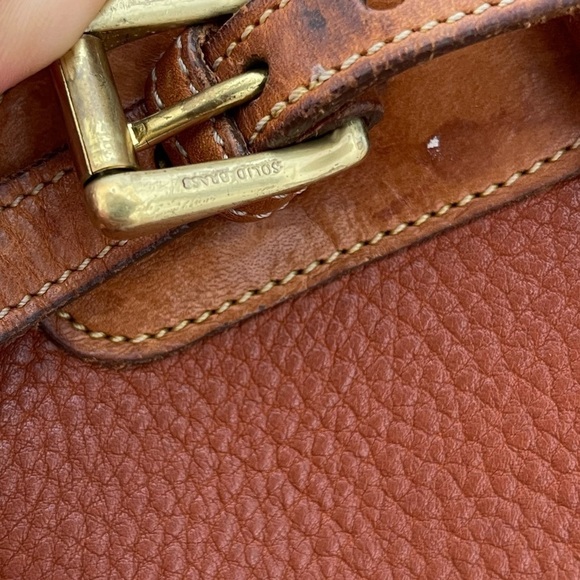 Vintage Dooney & Bourke AWL Messenger Crossbody Bag - Picture 8 of 11